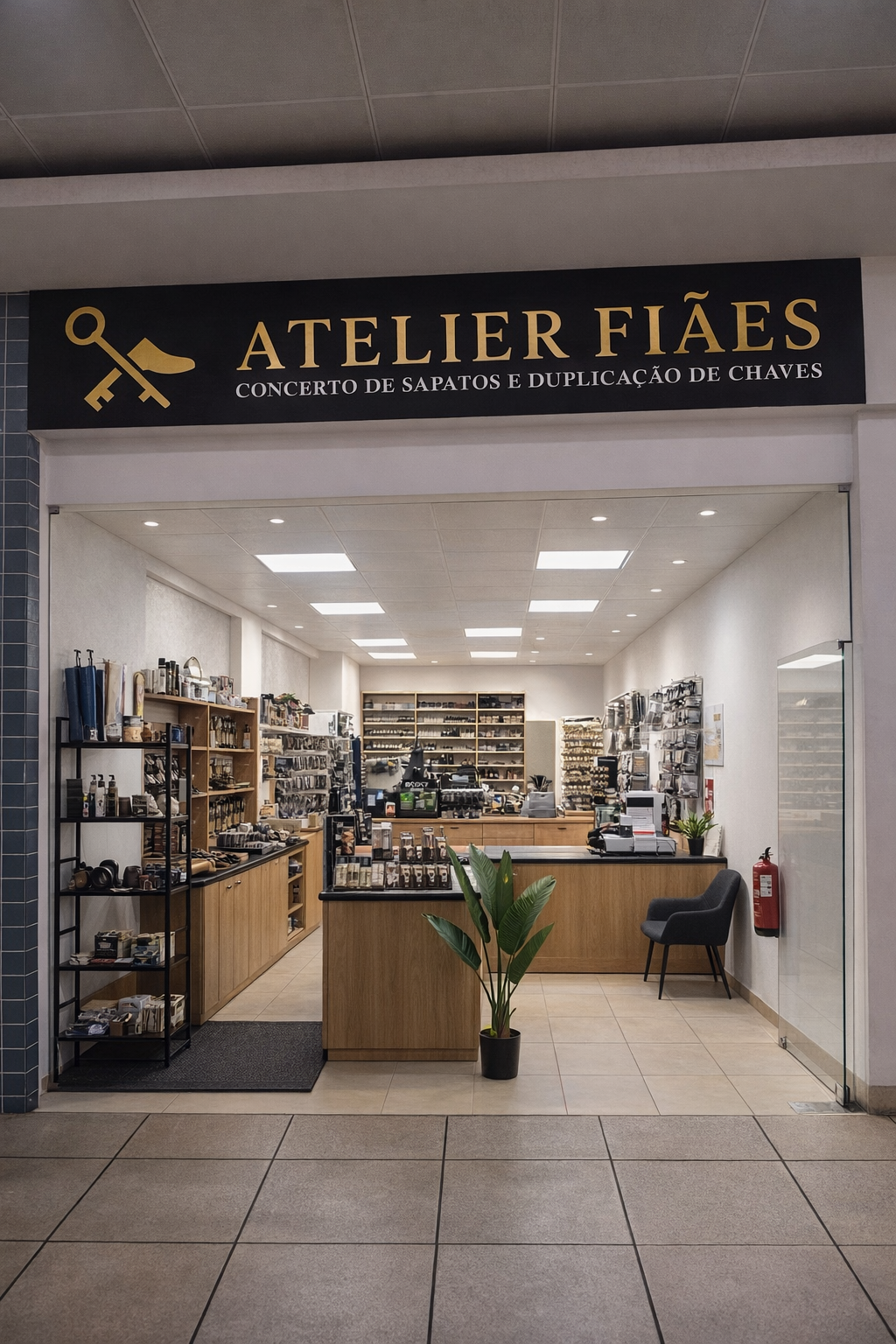 Loja Atelier Fiães no Mercado Municipal de Faro